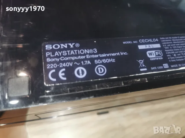 SONY CECHL04 PS3 1108261651L4, снимка 6 - PlayStation конзоли - 55628076