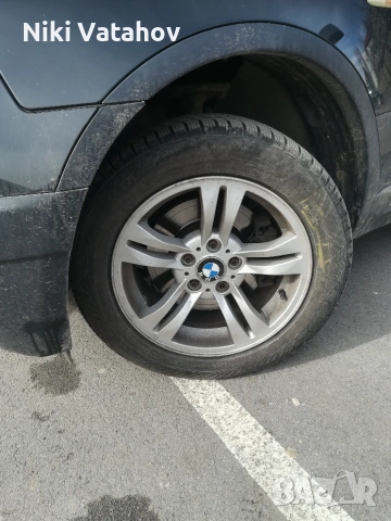 Оригинални джанти 17" със зимни гуми Gislaved за BMW X3/E83/, снимка 4 - Гуми и джанти - 55105039