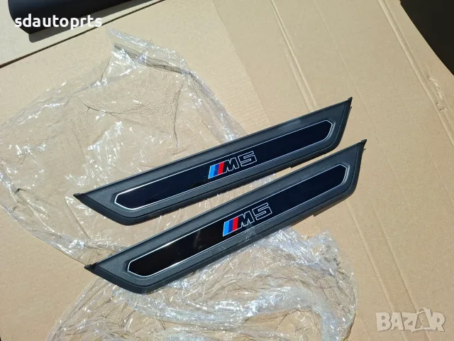 Спортен кожен салон BMW M5 G90 5 i5 G60 Пълен комплект - 21700 км , снимка 15 - Части - 55627894
