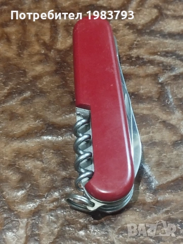 Стар модел Victorinox Switzerland с трион., снимка 7 - Ножове - 54700525