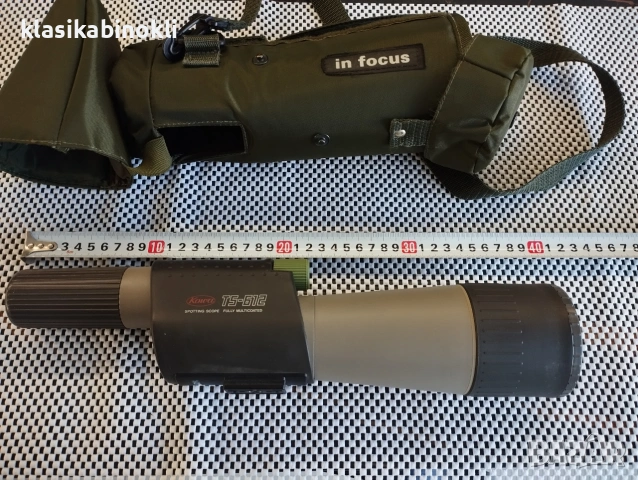 Японска Зрителна Тръба-Спотинг 27х60-Kowa TS -612 + Подарък Статив Hama Star 700 EF, снимка 16 - Екипировка - 55092083