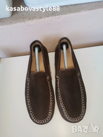 Мокасини Michel Note 39н.Естествен велур, снимка 3 - Дамски ежедневни обувки - 54217002