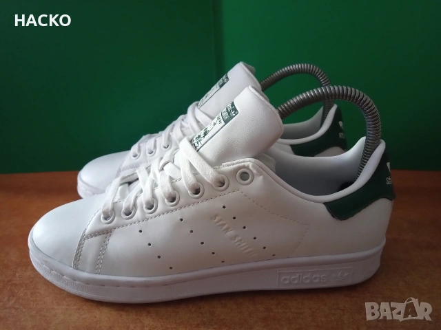 Adidas Stan Smit Hомер 38 Стелка 23.5 см. 100% Оригинални Внос от Англия