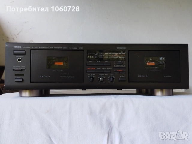 Двукасетъчен дек Yamaha KX-W262, снимка 2 - Декове - 54443461