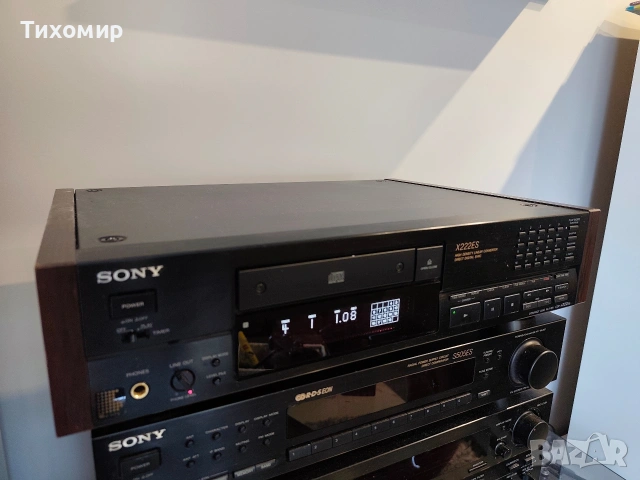 SONY CDP-X222ES, снимка 3 - Ресийвъри, усилватели, смесителни пултове - 54901085