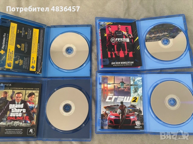 Продавам игри за PlayStation4.GTA5,The Crew 2,Fifa20иGod of War., снимка 4 - Игри за PlayStation - 54655444
