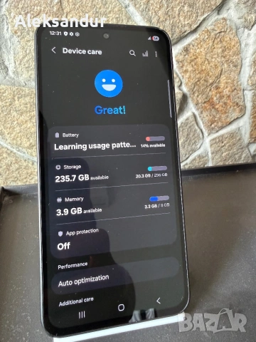 Samsung a36 256GB на 80 цикъла / 100% батерия, снимка 5 - Samsung - 54659572
