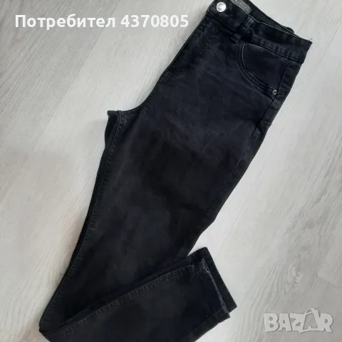 дамски дънки с висока талия м размер , снимка 2 - Дънки - 55680807