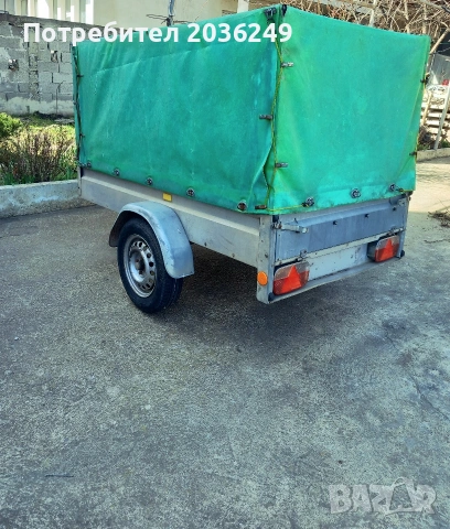 Ремарке Stema с брезент- Нов внос от Германия, снимка 4 - Ремаркета - 53711730