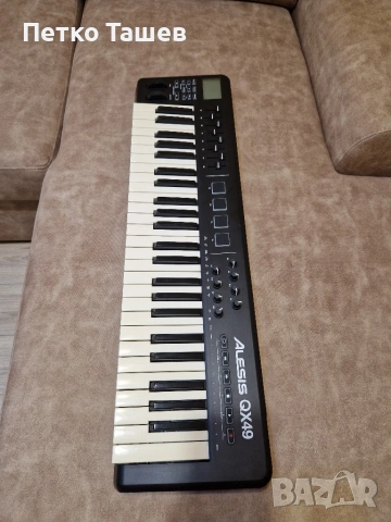 MIDI клавиатура Alesis QX49, снимка 5 - Ресийвъри, усилватели, смесителни пултове - 54306054