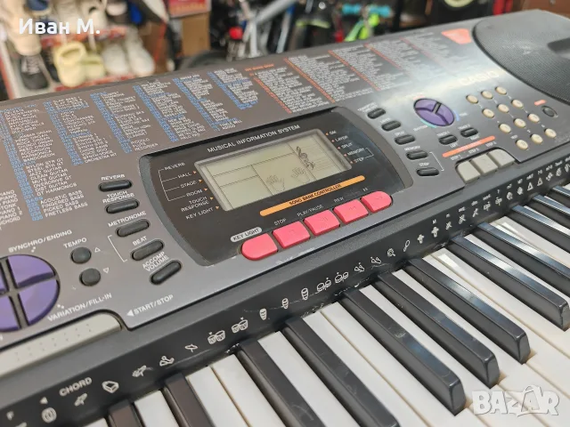 Синтезатор Casio CTK-620L , снимка 5 - Синтезатори - 55685523