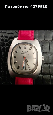 Camy automatic ретро мъжки часовник, снимка 2 - Мъжки - 54279656