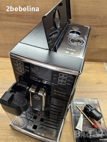 Saeco Piko Barista - внос , с кана за мляко и консумативи, снимка 3 - Кафемашини - 53415090