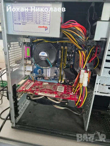 Отличен четириядрен компютър с монитор - 4х2.5GHz, 3GB RAM, външна видеокарта, 500ГБ, снимка 6 - За дома - 55105354