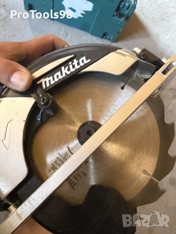 Makita DHS 630 18v 2025г. ръчен циркуляр, снимка 4 - Триони и циркуляри - 55361167