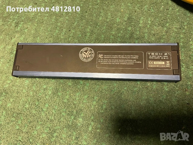 Tech 21 Bass Fly Rig V2 процесор/ефект за бас китара, снимка 4 - Други музикални жанрове - 54367117