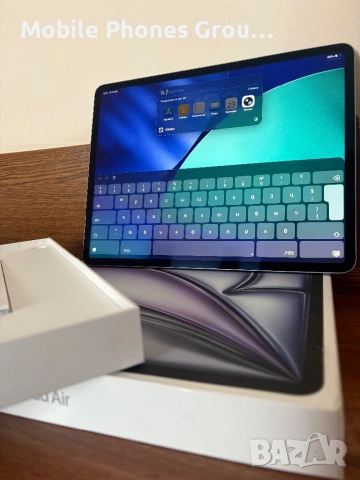 Таблет Apple iPad Air 13-Inch M2 256 GB (2024) Wi-Fi+Cellular Space Gray , снимка 6 - Таблети - 54626016