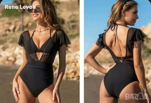 Ефектен бански костюм (с хигиена лепенка)