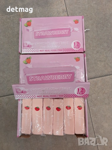 Strawberry butter squishi Ягода бътър скуиши магазин DARENLAND