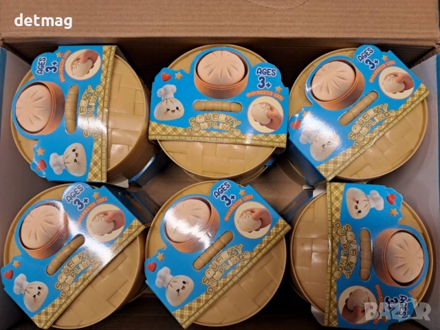 Мистериозни Squishy Dumpling Дъмплинг скуиши китайски хляб  магазин DARENLAND и на едро.