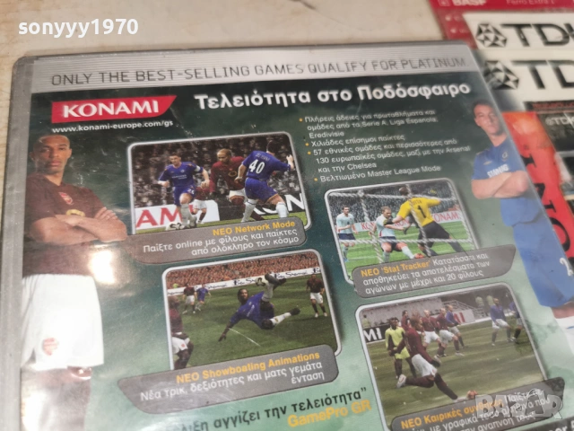 SONY PS2 GAME PRO EVOLUTION-SOCCER 5 1306262008H1E3R, снимка 14 - Игри за PlayStation - 54895830