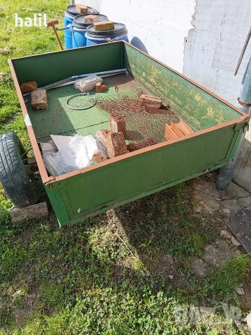 ремар ке за мотоблок става и за фрези сичко му работи