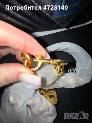 Дамска чанта YSL в черно, снимка 6 - Чанти - 54262714