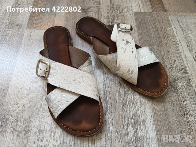 Дамски чехли Lazamani, снимка 2 - Чехли - 54987027
