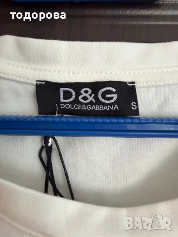 Дамска тениска d&g, снимка 3 - Тениски - 54602416