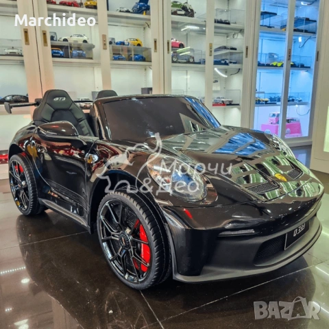 Двуместна акумулаторна кола Porsche GT3 -4X4, 800W