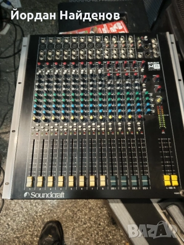 SAYNDCRAFT MIXER SPIRIT M 8 за ВРАЖДАНЕ ВАВ КЕИС РАБОТЕЩТ ОРЕГИНАЛНИ. СЪСТОЯНИЕ 