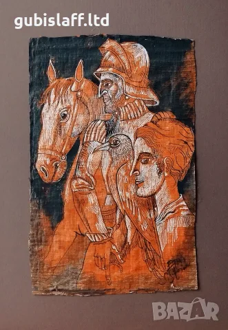 Картина "Етюд", проф. Стоимен Стоилов, снимка 2 - Картини - 55663601