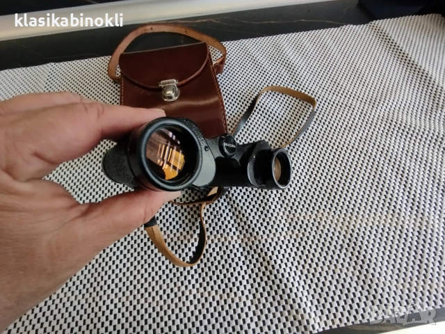 ТОП Бинокъл Carl Zeiss Jena-JENOPTEM MULTI COATED-8 х 30W--Като НОВ, снимка 6 - Екипировка - 54249920