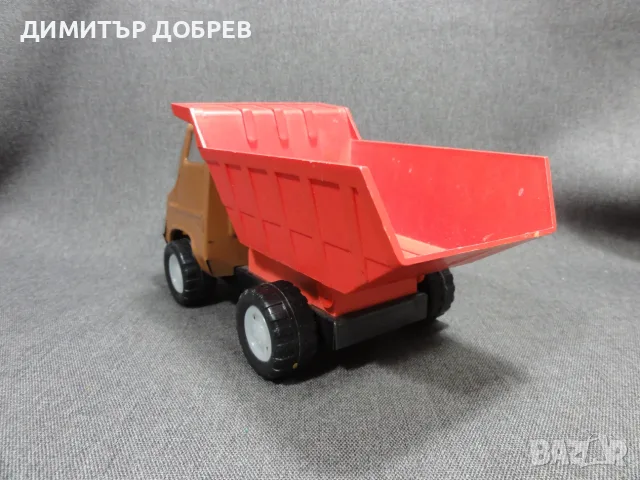 СТАРА РЕТРО СОЦ СССР МЕТАЛНА ИГРАЧКА КАМИОН САМОСВАЛ, снимка 3 - Колекции - 55536265
