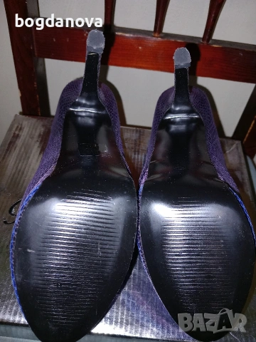 Нови елегантни обувки на ток, снимка 5 - Дамски елегантни обувки - 54038190