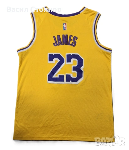 Лос Анжелис Лейкърс / LA Lakers NBA Lebron James #23 Nike Jersey - Размер М, снимка 2 - Фен артикули - 54608946