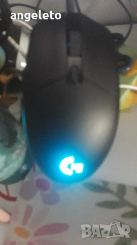 Мишка Logitech G Pro, снимка 5 - Клавиатури и мишки - 54928807