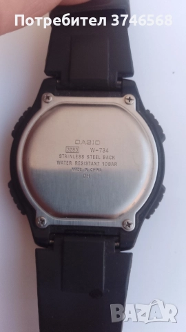 часовник Casio W-734 -1AV, снимка 3 - Мъжки - 55540687