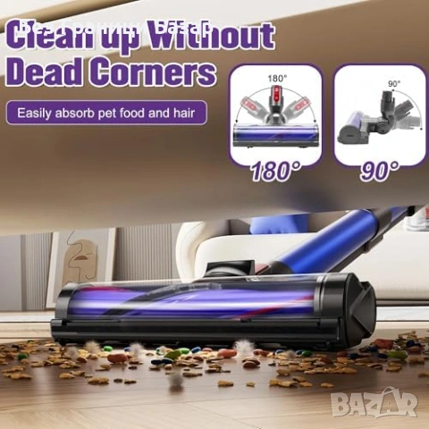 Нова Резервна четка глава за прахосмукачка Dyson V7 V8 V10 V11 V15 за килим и под, снимка 5 - Прахосмукачки - 54070368