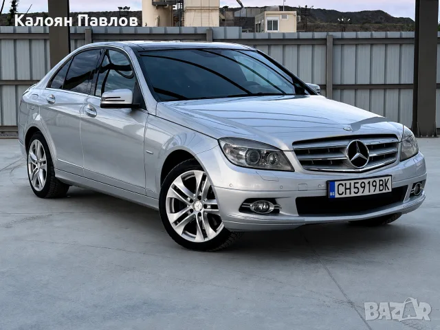 Mercedes-Benz C350/Бензин-Газ/NAVI/Подгрев/Двойна панорама
