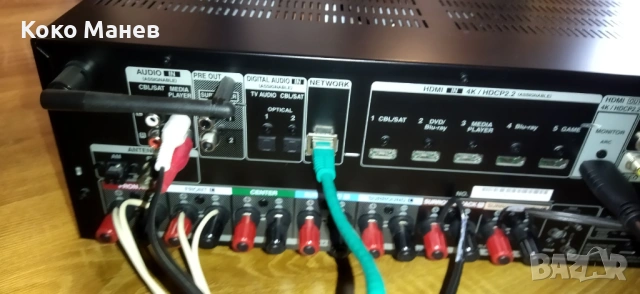 Усилвател / ресивър DENON AVR-X1300W 7.2 канала с Wi-Fi, Bluetooth, Apple AirPlay, Spotify, Dolby, снимка 2 - Ресийвъри, усилватели, смесителни пултове - 54639471