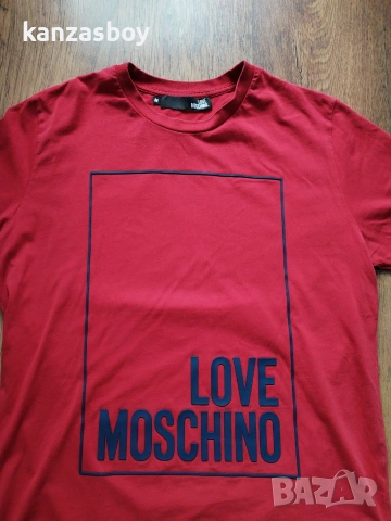 love moschino - страхотна мъжка тениска M, снимка 3 - Тениски - 55001165