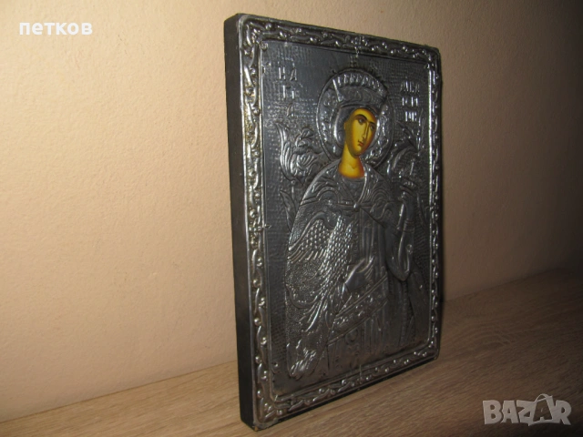 гръцка икона, снимка 3 - Икони - 54410657