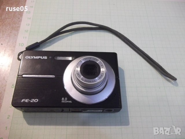 Фотоапарат "OLYMPUS - FE-20" работещ, снимка 2 - Фотоапарати - 54711263