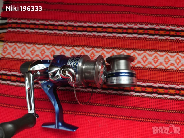 Риболовна макара Shimano Nexave 2500RC + резервна шпула, снимка 2 - Макари - 54088303