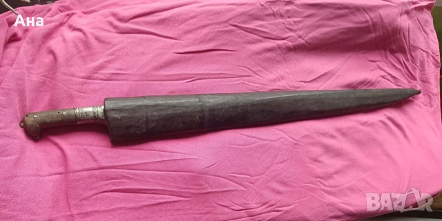 Афганистански кибер, кубер, меч, ятаган , снимка 2 - Антикварни и старинни предмети - 54050556