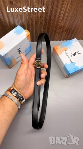 Yves Saint Laurent 💎 Louis Vuitton 💎 Естествена Кожа 💎Дамски Колани , снимка 3 - Колани - 55553125