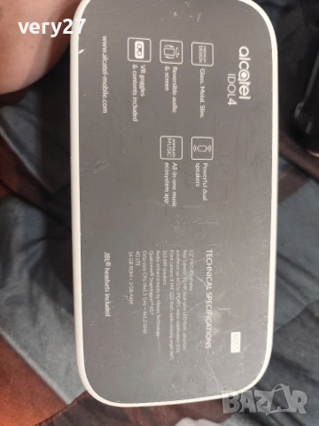 VRочила с телефон Alcatel Idol, снимка 3 - Други - 54379902