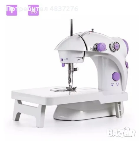 Мини шевна машина с масичка TV844B, снимка 11 - Шевни машини - 55596528