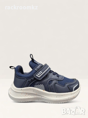 Детски маратонки с лепенка в тъмносин цвят W585080 navy